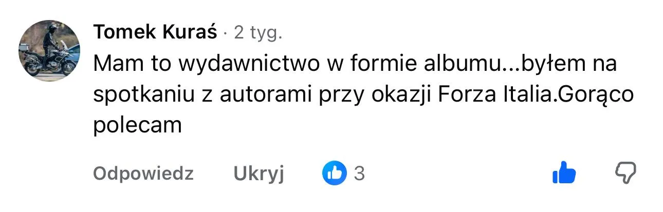 Komentarz z social media